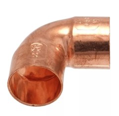 IBP 5090 forrasztható réz könyök 90° 2 tokos 15mm