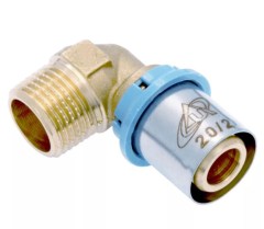 UNIDELTA 4008 press könyök 20x2mm-1/2