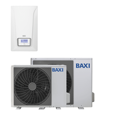 BAXI SYSMGR ALYA 4-6M E FS-A levegő-víz hőszivattyú,beltéri,HMV,kieg.fütés-elek. 