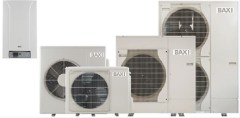 BAXI PBS-i 6 MR H WH2 levegő-víz hőszivattyú, kiegészítő fütés - kazán, 230V, 6kW